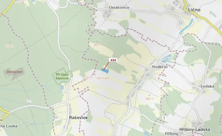 Dražba lesa, Olešnice, 15378 m2