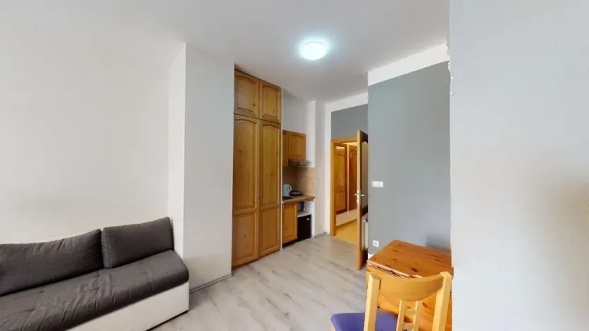 Pronájem bytu 1+kk, Praha - Vršovice, Donská, 30 m2
