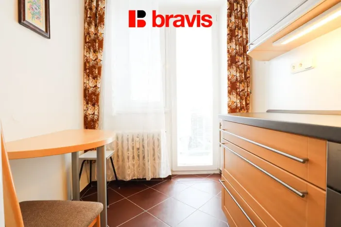 Pronájem bytu 1+1, Brno - Veveří, Mášova, 35 m2