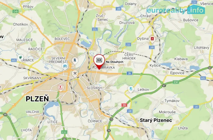 Pronájem bytu 3+1, Plzeň, Družby, 71 m2
