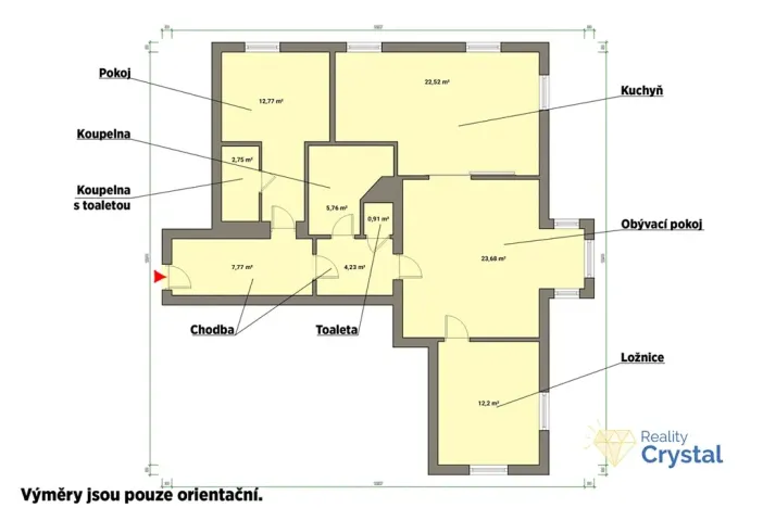 Prodej bytu 4+kk, Mariánské Lázně, Lužická, 96 m2