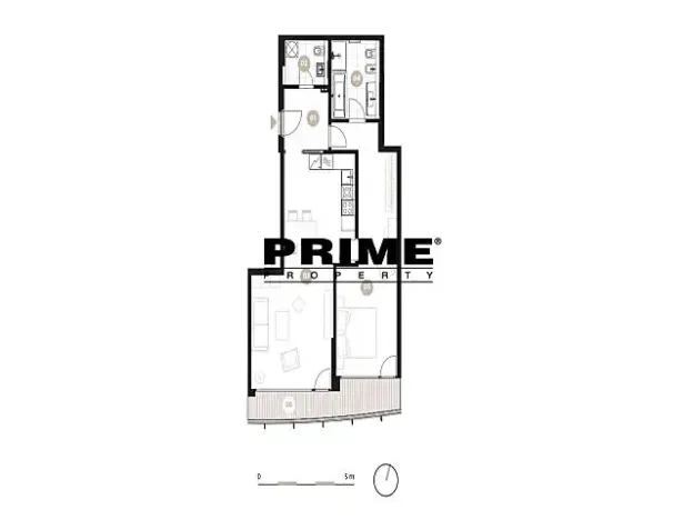 Pronájem bytu 2+kk, Praha - Smíchov, Holečkova, 79 m2