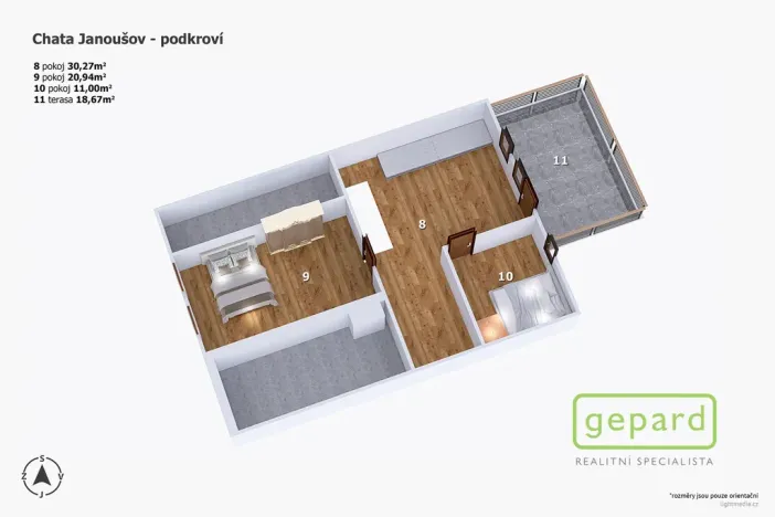 Prodej rodinného domu, Cotkytle - Janoušov, 146 m2