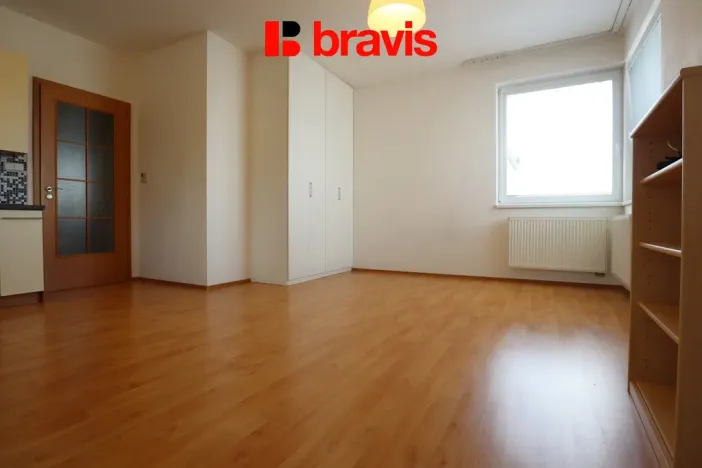Pronájem bytu 1+kk, Brno - Pisárky, Neumannova, 32 m2