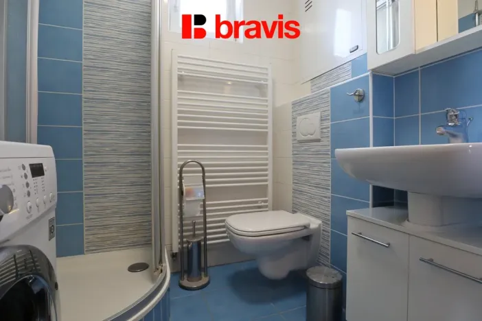 Pronájem bytu 1+kk, Brno - Pisárky, Neumannova, 32 m2