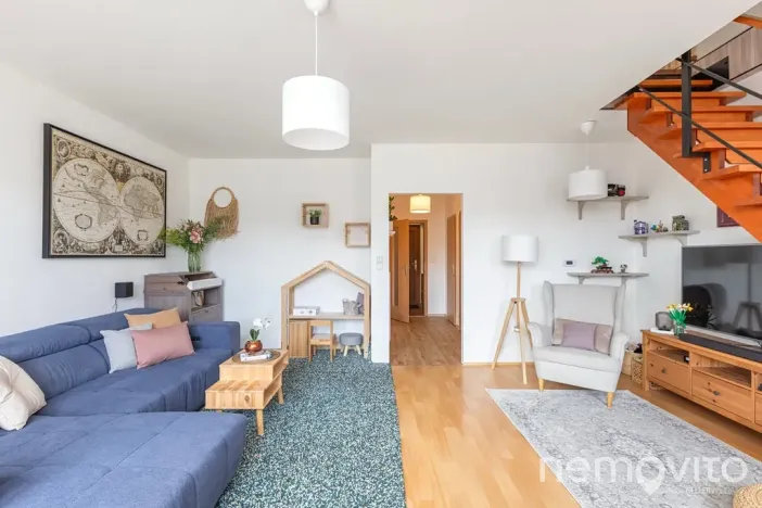 Prodej bytu 3+1, Unhošť, V Zahradách, 74 m2