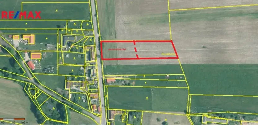 Prodej pozemku pro bydlení, Albrechtice nad Vltavou, 4446 m2