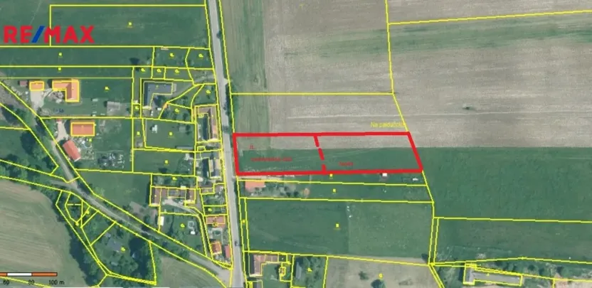 Prodej pozemku pro bydlení, Albrechtice nad Vltavou, 4447 m2