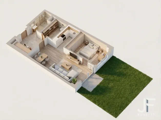 Pronájem bytu 2+kk, Praha - Žižkov, Malešická, 51 m2