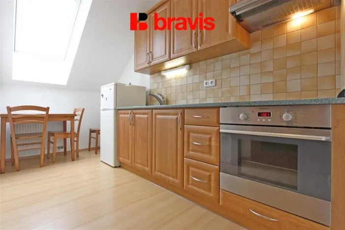 Pronájem bytu 2+kk, Brno, Tyršova, 32 m2