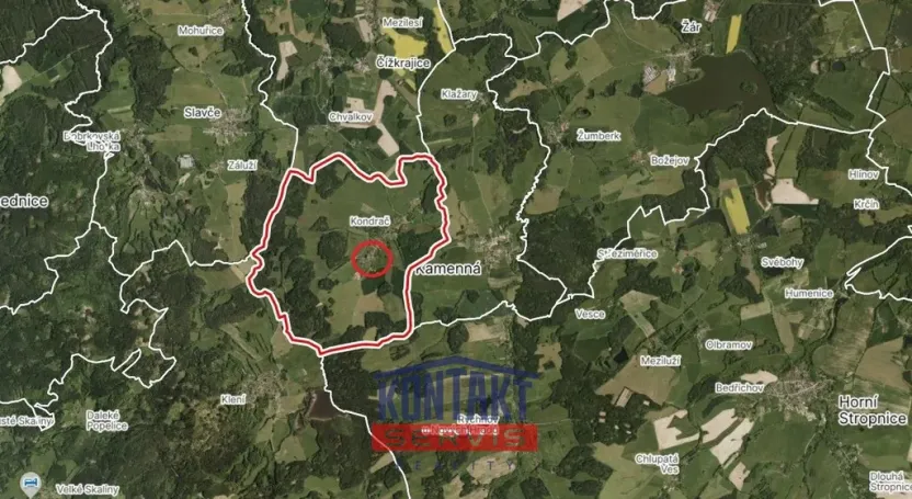 Prodej pozemku pro bydlení, Trhové Sviny, 2587 m2