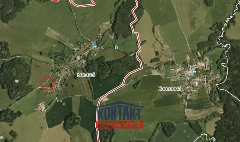 Prodej pozemku pro bydlení, Trhové Sviny, 2587 m2