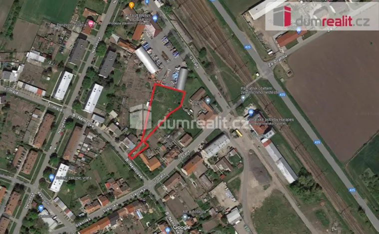 Prodej pozemku pro bydlení, Podivín, Boženy Němcové, 2401 m2