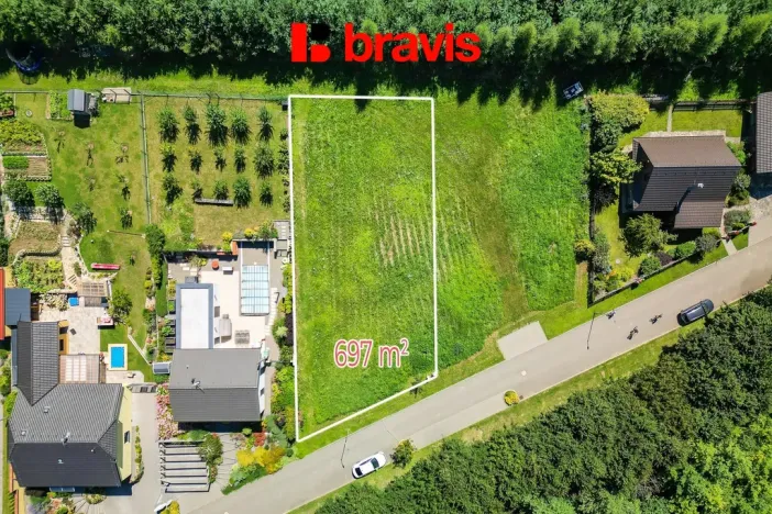Prodej pozemku pro bydlení, Chvalkovice, 697 m2
