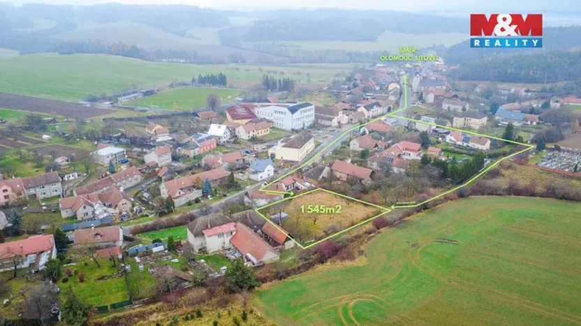 Prodej pozemku pro bydlení, Přemyslovice, 1545 m2