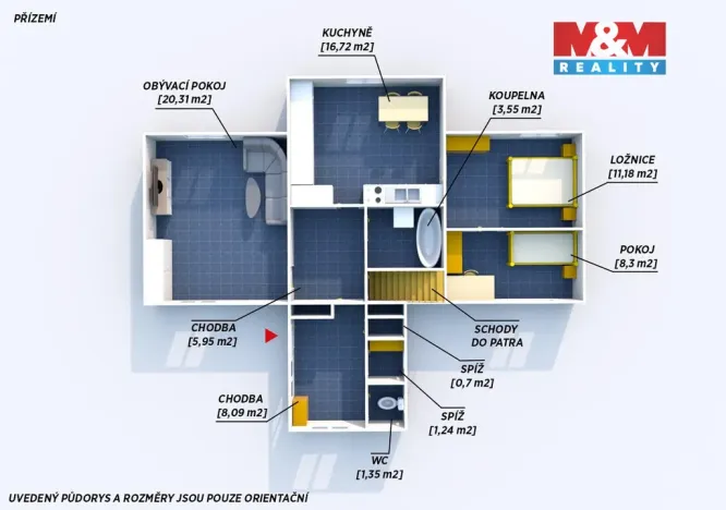Prodej rodinného domu, Zbiroh, Bezručova, 77 m2