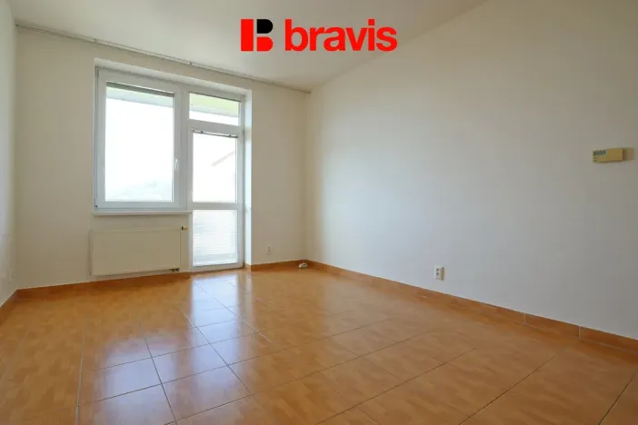 Pronájem bytu 2+kk, Brno, Hrázka, 46 m2