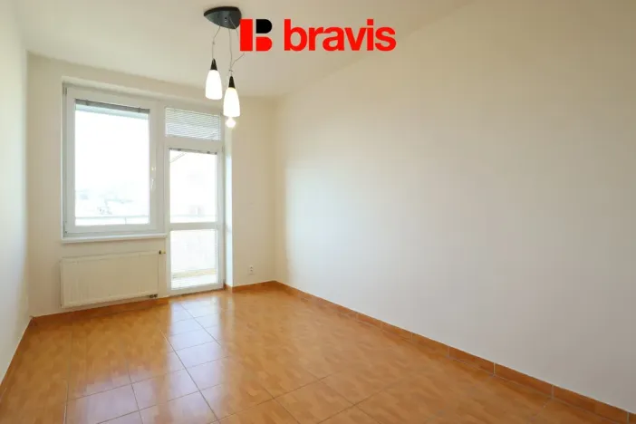 Pronájem bytu 2+kk, Brno, Hrázka, 46 m2