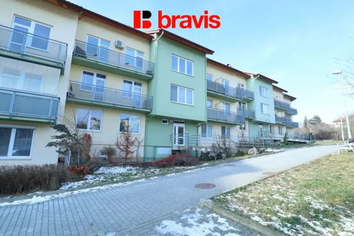 Pronájem bytu 2+kk, Brno, Hrázka, 46 m2