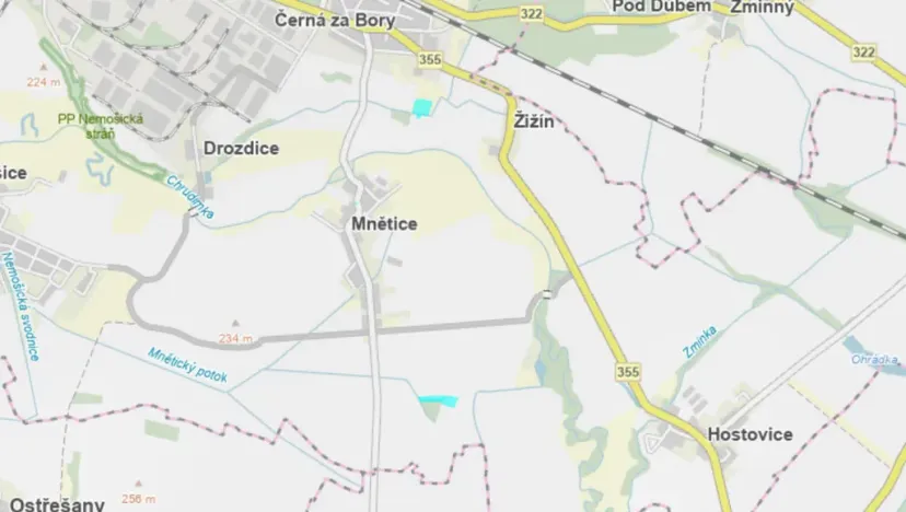 Prodej pole, Pardubice - Mnětice, 21140 m2