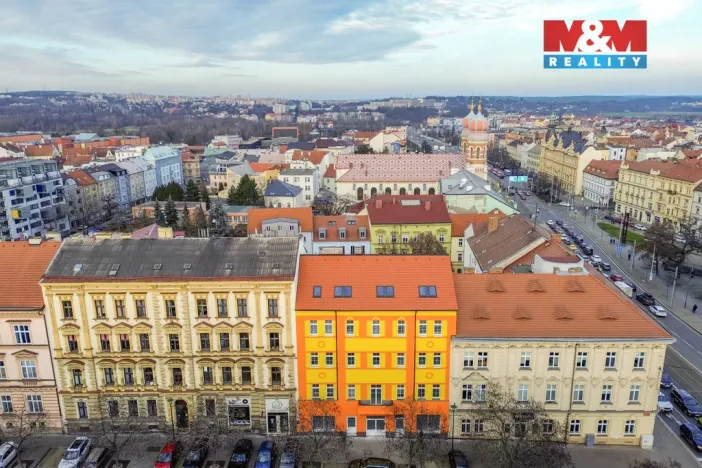 Pronájem bytu 2+kk, Plzeň - Jižní Předměstí, Husova, 43 m2