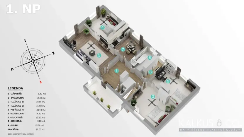 Prodej rodinného domu, Hřibojedy, 112 m2