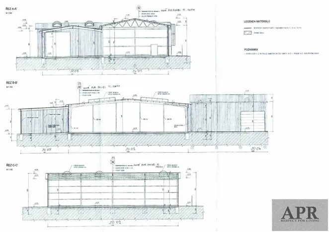 Prodej skladu, Huštěnovice, 2242 m2