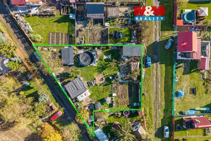 Prodej zahrady, Bečov, 811 m2