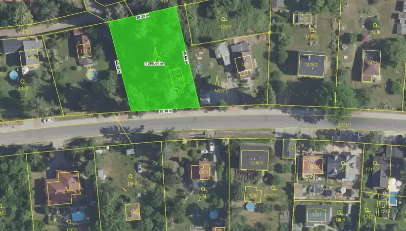 Prodej pozemku, Mníšek pod Brdy, 1247 m2