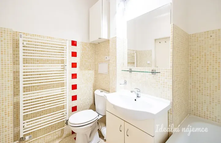 Pronájem bytu 2+kk, Praha - Podolí, Pravá, 51 m2