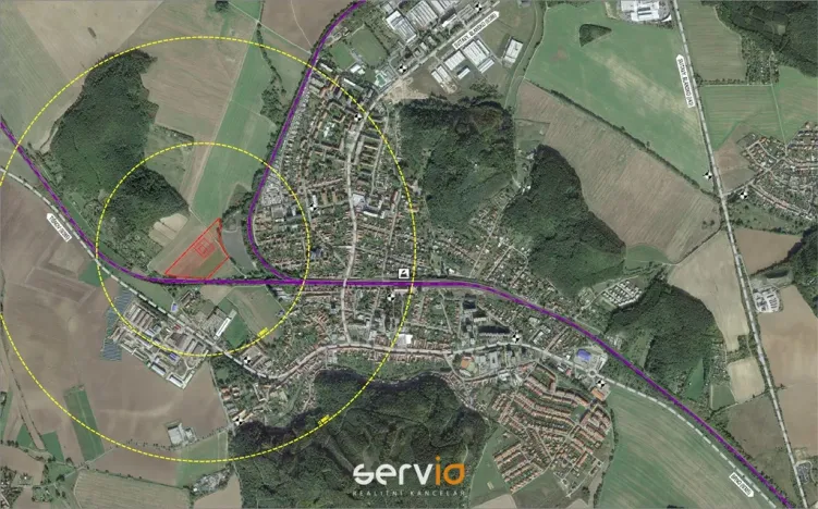 Prodej pozemku, Kuřim, 40646 m2