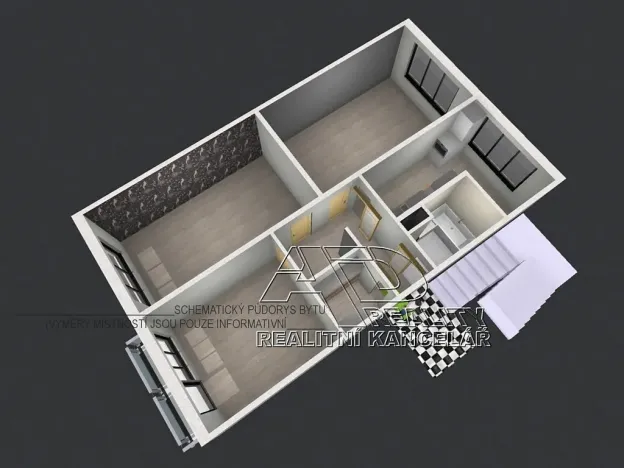 Prodej bytu 3+1, České Budějovice, Nádražní, 80 m2