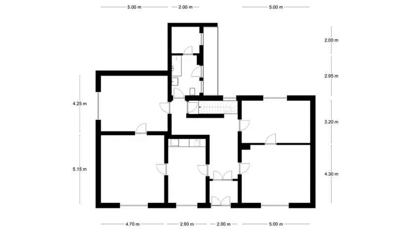 Prodej rodinného domu, Lanškroun, B. Smetany, 250 m2