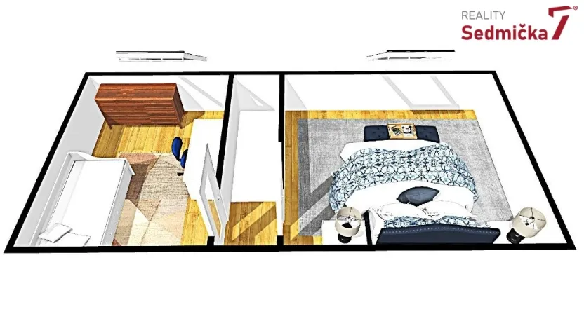 Prodej bytu 3+kk, Brno, Tkalcovská, 58 m2