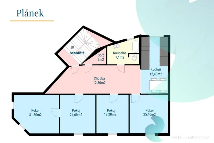 Prodej bytu 4+1, České Budějovice, Jírovcova, 135 m2