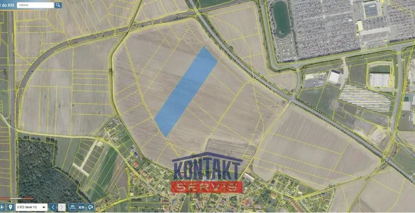 Prodej pole, Kolín - Sendražice, 32688 m2