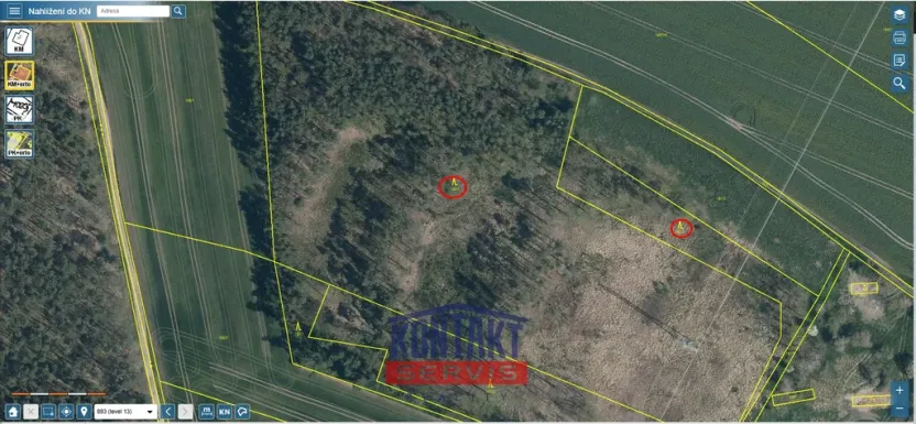 Prodej lesa, Bítouchov, 100105 m2