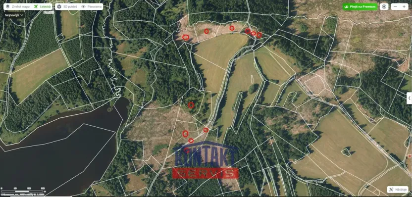 Prodej lesa, Studená - Horní Pole, 47225 m2