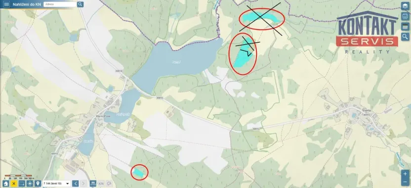 Prodej lesa, Studená - Horní Pole, 20620 m2