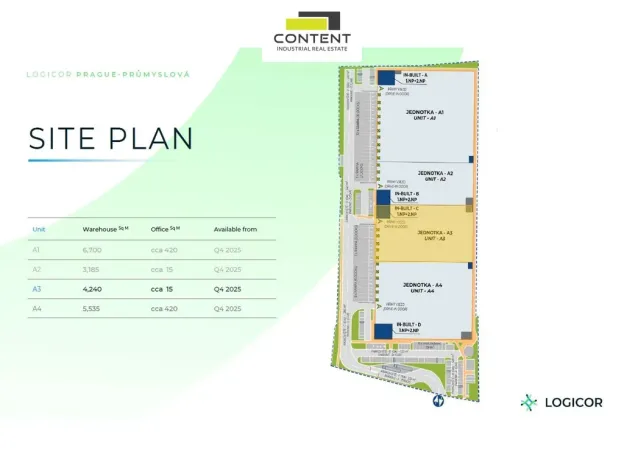 Pronájem výrobních prostor, Praha - Hostivař, K pérovně, 5535 m2