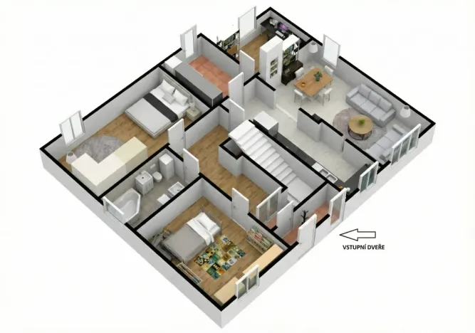 Pronájem bytu 4+1, Neratovice, Nerudova, 110 m2