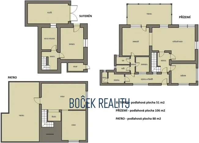 Prodej rodinného domu, Zbiroh, Vlčí jáma, 129 m2