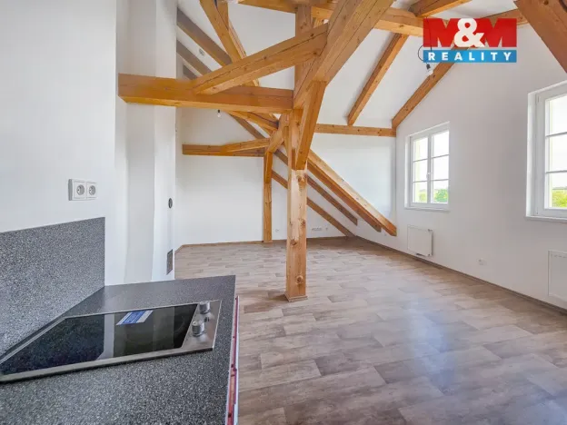 Pronájem bytu 1+kk, Studeněves, 37 m2