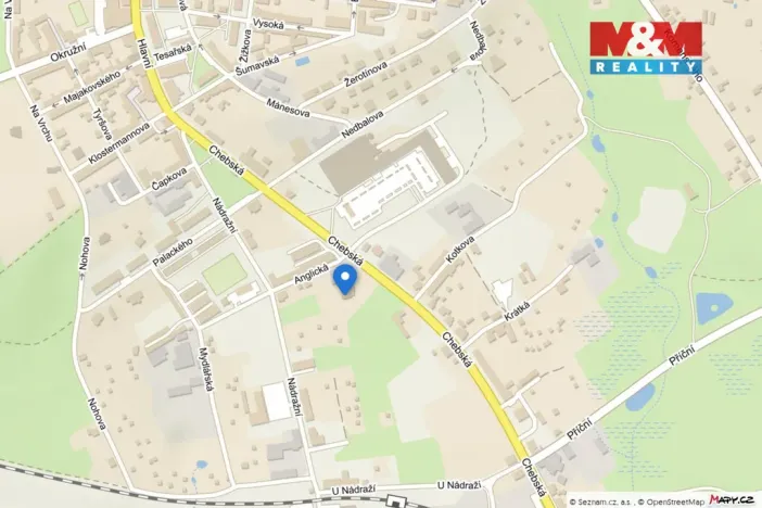 Pronájem bytu 2+kk, Aš, Chebská, 62 m2