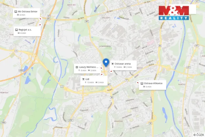 Prodej činžovního domu, Ostrava - Zábřeh, Svatoplukova, 350 m2