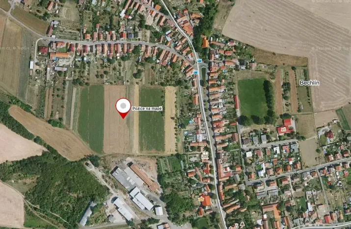 Prodej zahrady, Bechlín, 4969 m2