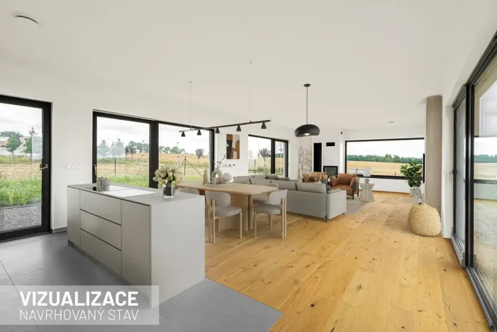 Prodej rodinného domu, Vysoký Újezd - Kuchař, U Sadaře, 199 m2