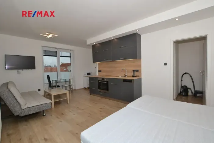 Pronájem bytu 1+kk, Plzeň, Na Roudné, 41 m2