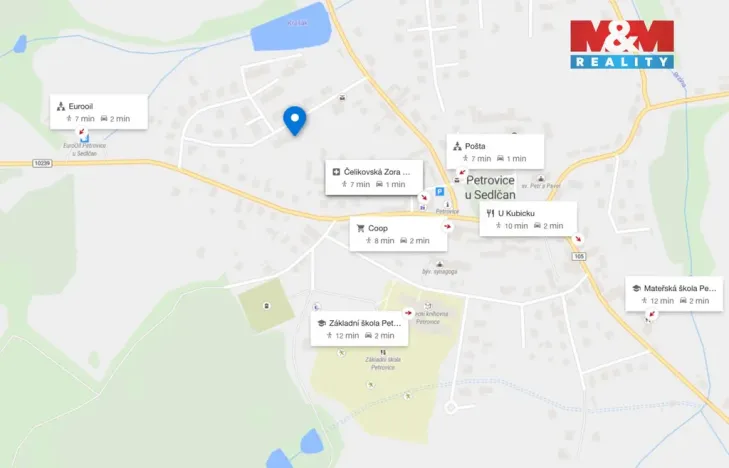 Prodej bytu 2+1, Petrovice, 58 m2