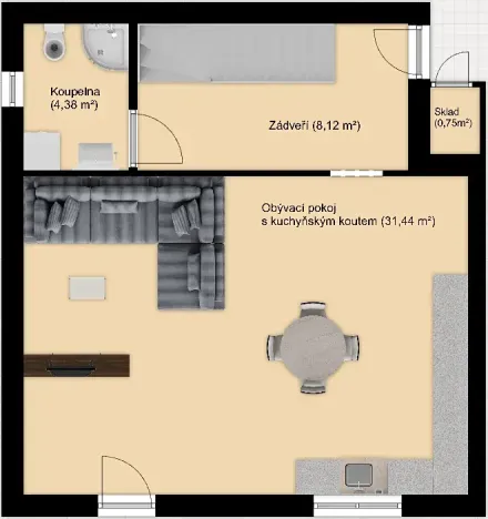 Prodej rodinného domu, Kozolupy, 93 m2